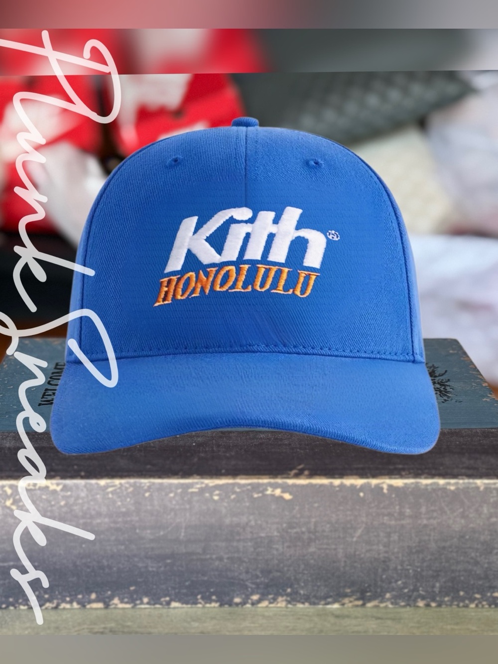 Kith Hawaii Washed Twill Classic Dad Hat • Store Exclusive • Mystic  • 2026